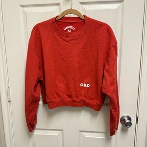 Unwell Call Her Daddy Cropped Sweatshirt